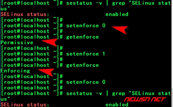 苏南大叔：centos服务器，如何开启或关闭selinux? - selinux_enforce
