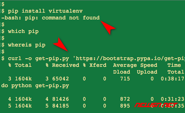 苏南大叔：mac系统，python包管理工具pip命令，如何安装使用？ - pip02