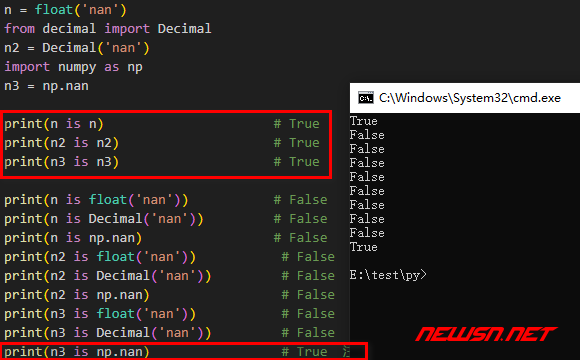 苏南大叔：python编程，如何判断变量是否为缺失值NaN？NaN表述 - is 判断