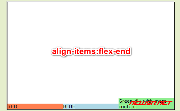 苏南大叔：网页css布局，flex弹性盒子，容器如何设置对齐方式？ - align-items-flex-end