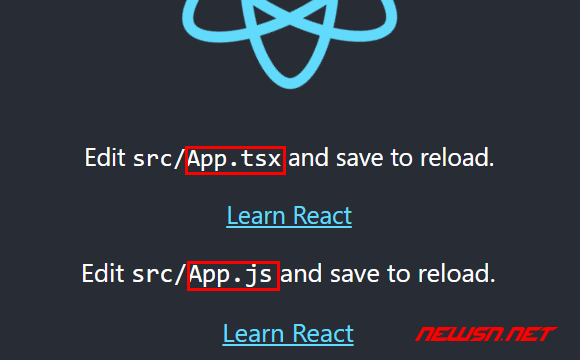 苏南大叔：create-react-app，如何初始化一个typescript模版？ - 界面区别