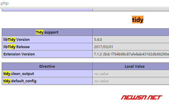 苏南大叔：centos，php71如何编译安装tidy扩展 - php-tidy-07