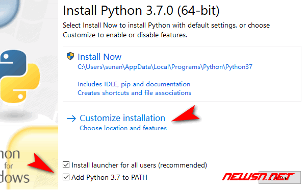 苏南大叔：win系统，python如何升级自带pip版本？ - python37-01