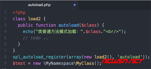苏南大叔：php如何通过spl_autoload_register自动加载类定义 - load2