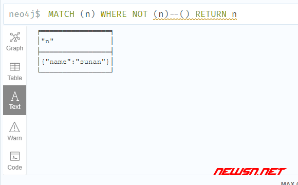苏南大叔：neo4j图数据库，如何使用match语句查询某个节点数据？ - 孤立节点
