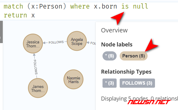 苏南大叔：neo4j图数据库，如何查询节点属性或关系属性是否存在？ - 属性不存在2