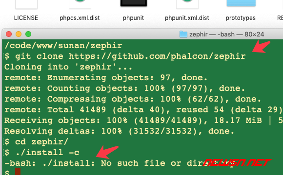 苏南大叔：0.11.x 版的 zephir 如何安装？如何使用 zephir.phar 文件？ - zephir-install-fail