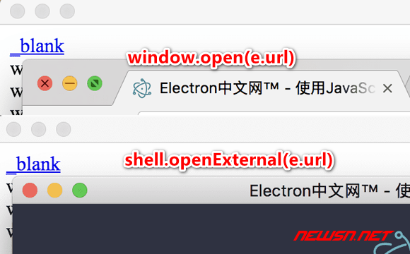 苏南大叔：electron 的 webview 标签如何使用？如何控制新开窗口？ - 两种处理方式