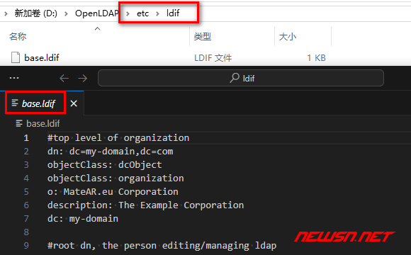 苏南大叔：openldap如何初始化数据结构？base.ldif和users.ldif - base-ldif