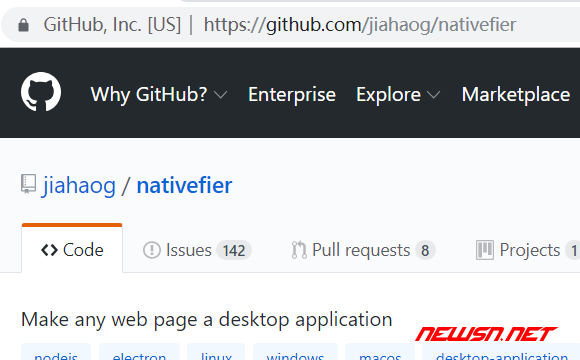 苏南大叔：基于electron的一键制作网站客户端工具，nativefier入门教程 - nativefier-github