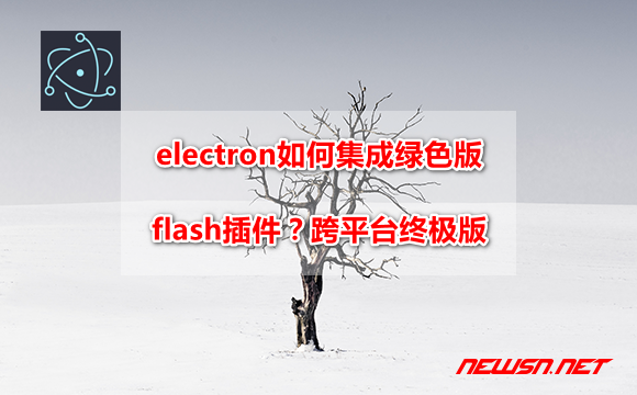 苏南大叔：electron如何集成绿色版flash插件？跨平台终极版 - electron-flash