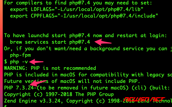 苏南大叔：如何利用brew安装php7.4？mac自带php将成为历史 - php-start