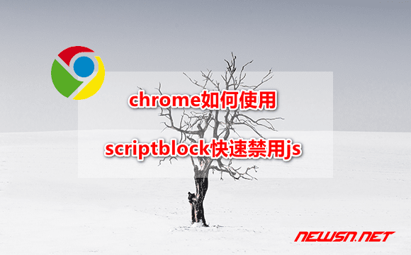 苏南大叔：chrome浏览器如何禁用js，如何使用scriptblock快速禁用js？ - chrome-no-js