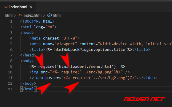 苏南大叔：webpack4系列教程，是否应该使用html-loader？ - ejs-template-3