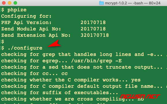 苏南大叔：mac系统，php72如何安装mcrypt扩展？ - mcrypt-configure