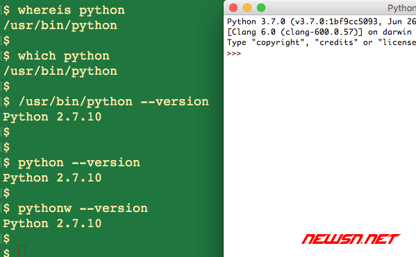 苏南大叔：python3.7如何与python2.7共存？快速切换python版本方案 - python2