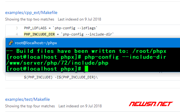 苏南大叔：phpx 编译错误：php.h: No such file or directory - php-config-info