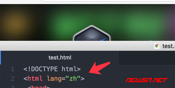 苏南大叔：网页 html 标签的 lang 属性，影响 chrome 的翻译工具展示 - html_lang_zh
