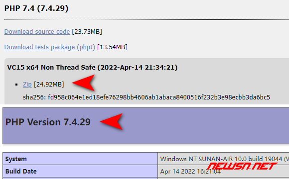 苏南大叔：windows环境，php如何正确安装并配置imagick扩展？ - php-7429-download