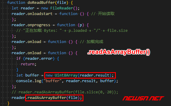 苏南大叔：前端js代码，如何利用FileReader读取文件内容？ - code-3