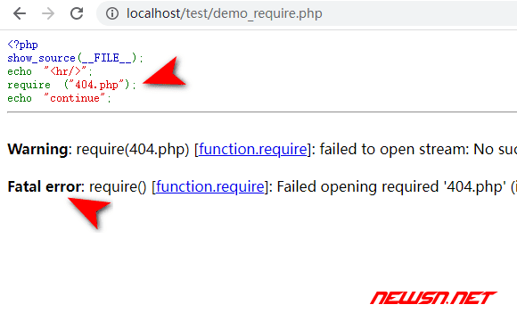 苏南大叔：php代码中，使用include和require有什么区别？ - require报错阻碍执行
