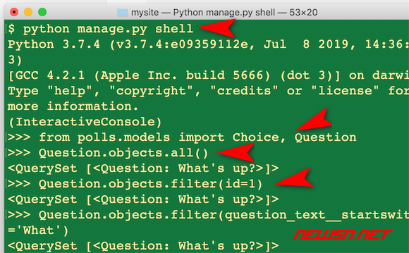 苏南大叔：django的shell命令，如何操作数据库读写数据？ - django-shell-select