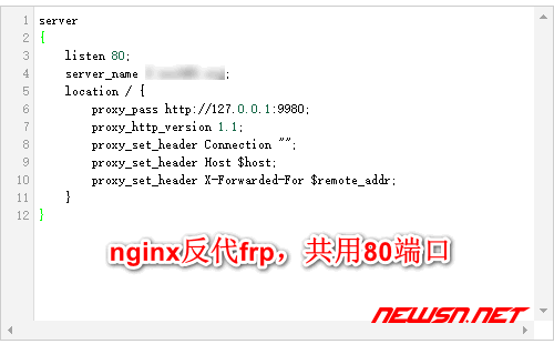 苏南大叔：centos服务器，nginx和frp如何共用80端口？ - nginx_proxy