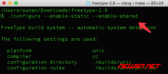 苏南大叔：mac 系统，如何编译带freetype功能的php的gd模块 - 050