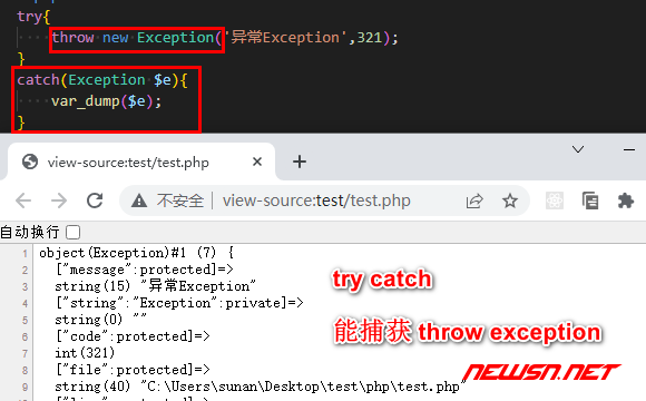 苏南大叔：php教程，如何通过set_exception_handler()捕获异常信息？ - trycatch