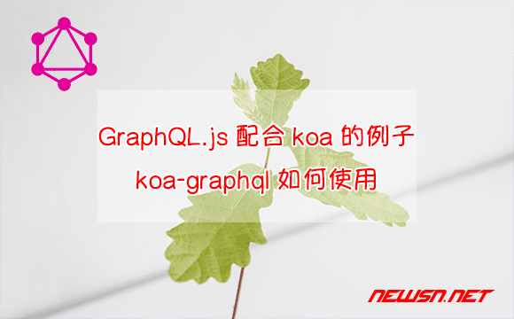 苏南大叔：GraphQL.js配合koa的源码例子，koa-graphql如何使用？ - graphql-koa