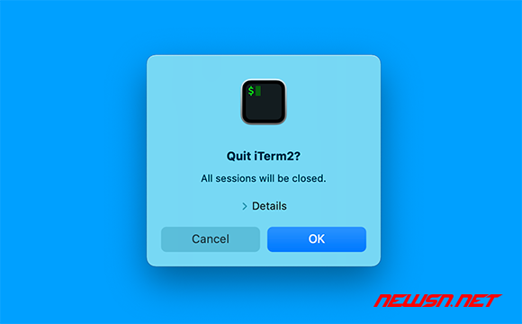 苏南大叔：iterm2系列，如何定制界面徽章标题以及背景? - quit-confirm