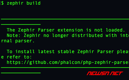 苏南大叔：zephir开发环境如何搭建？换个方式写php扩展 - need_extension