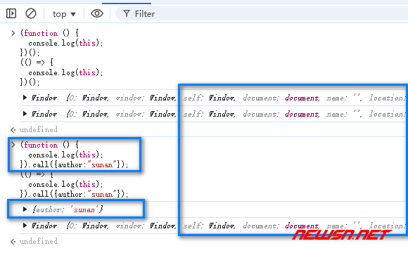 苏南大叔：JavaScript，什么是匿名函数？没有name的函数 - this检测2