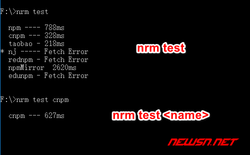 苏南大叔：如何利用nrm切换npm的registry源地址? nrm新手入门教程 - 4nrm_test