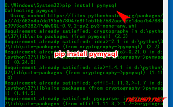 苏南大叔：scrapy爬虫系列：利用pymysql操作mysql数据库 - pip_install_pymysql