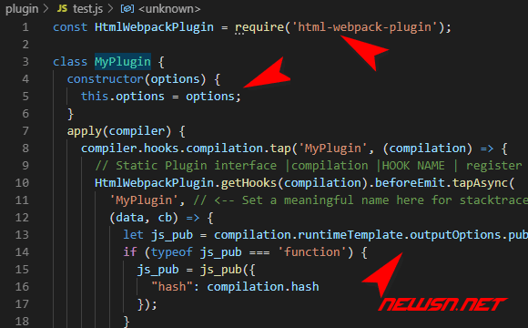 苏南大叔：webpack4系列教程，如何编写plugin处理html代码逻辑？ - webpack-plugin-code
