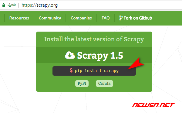 苏南大叔：scrapy爬虫系列：scrapy入门demo - pip_install_scrapy