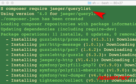 苏南大叔：php 数据抓取类库 QueryList ，如何安装使用？ - composer-require-querylist