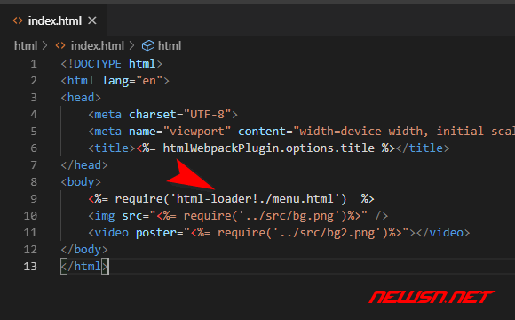 苏南大叔：webpack4系列教程，是否应该使用html-loader？ - ejs-template-2