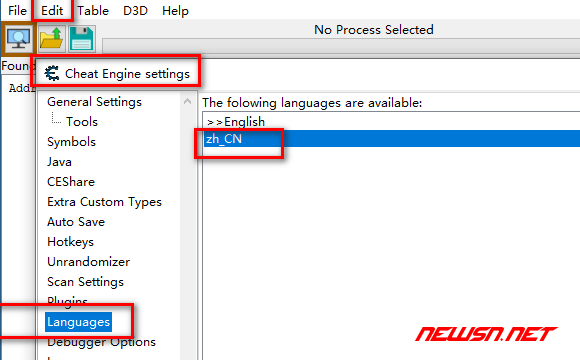 苏南大叔：Cheat Engine修改器，如何下载安装汉化？前两关教程 - 切换语言包