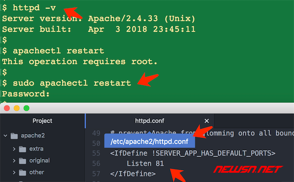 苏南大叔：mac系统，nginx和apache如何共存？ - httpd-apache