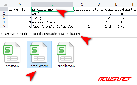 苏南大叔：neo4j图数据库，如何使用cypher语句直接导入csv文件？ - csv文件数据结构