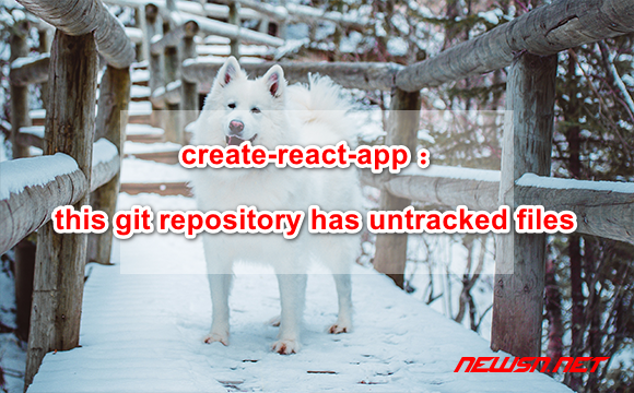 苏南大叔：create-react-app 错误 this git repository has untracked files - react-git-hero