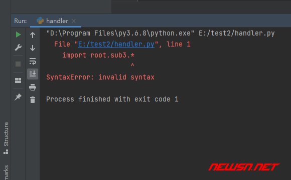 苏南大叔：python代码中的__init__.py文件有什么用？ - 写法报错
