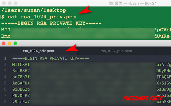 苏南大叔：openssl命令行，如何快速生成一组RSA钥匙对(私钥/公钥)？ - rsa-private-content