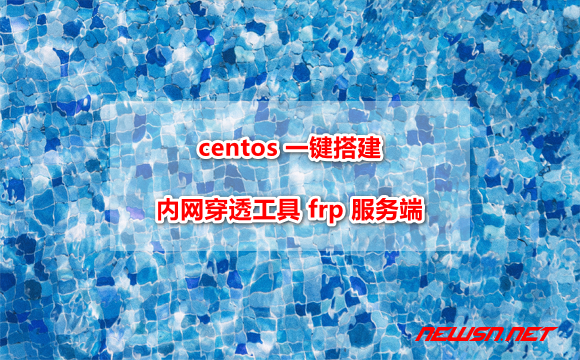 苏南大叔：centos 一键搭建内网穿透工具 frp 服务端 - centos-frp