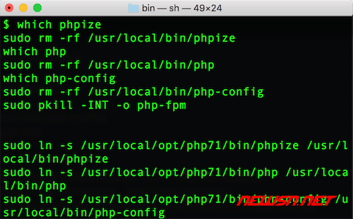 苏南大叔：以php71为例，深入理解brew link命令 - 修复phpize等