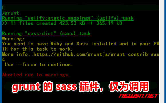 苏南大叔：grunt 如何配置 sass 文件编译到 css 文件？ - scss