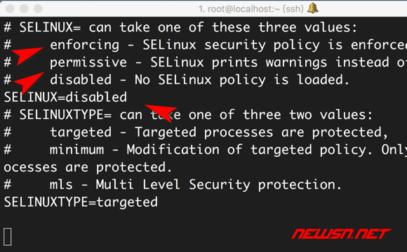 苏南大叔：centos服务器，如何开启或关闭selinux? - selinux_config