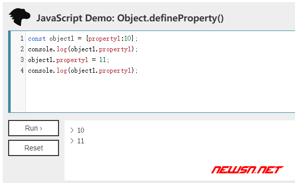 苏南大叔：js中object的property系列，如何打造一个只读属性？ - js-object-writebale-1
